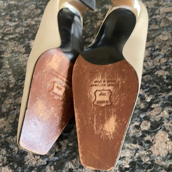 STUART WEITZMAN BLOCK HEEL SHOES SIZE 7W - Picture 8 of 11